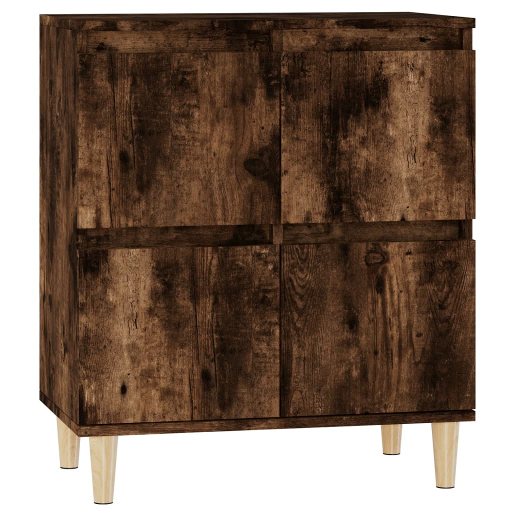 Komoda boja dimljenog hrasta 60 x 35 x 70 cm konstruirano drvo