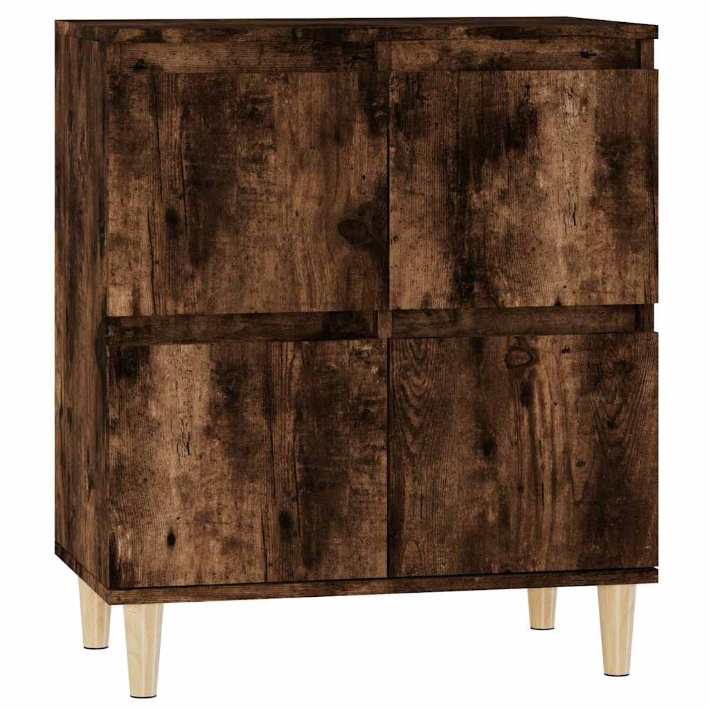 Komoda boja dimljenog hrasta 60 x 35 x 70 cm konstruirano drvo
