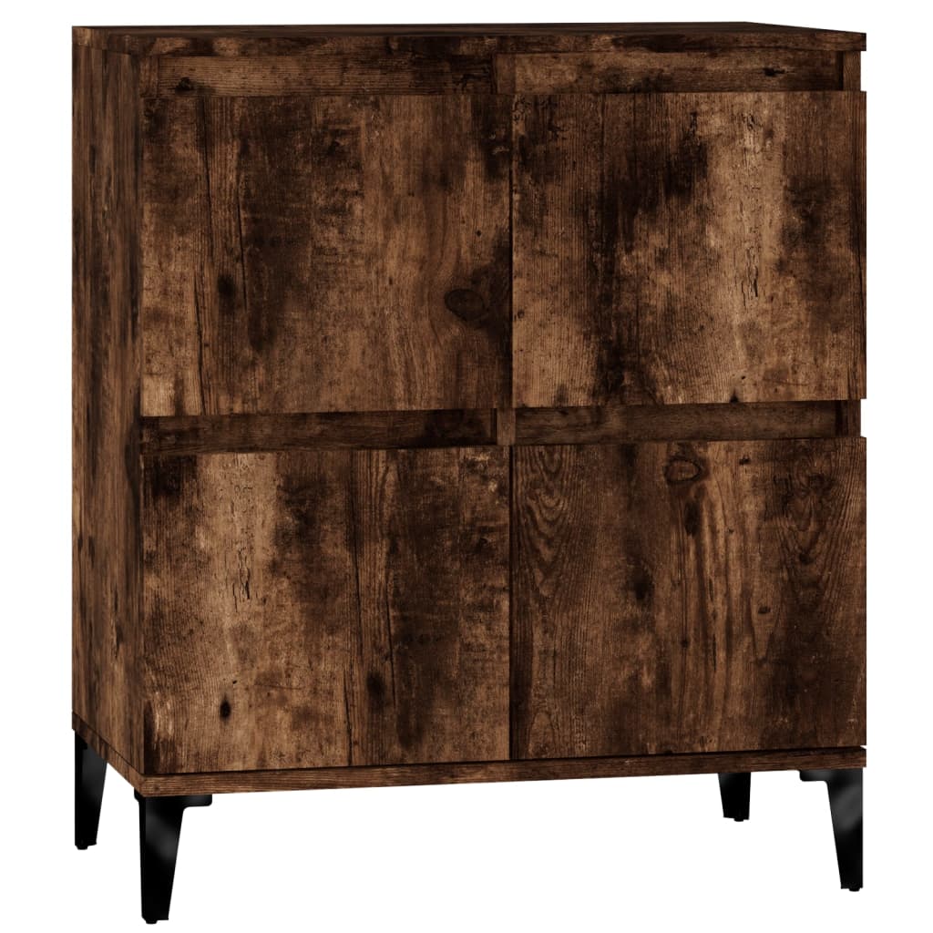 Komoda boja dimljenog hrasta 60 x 35 x 70 cm konstruirano drvo