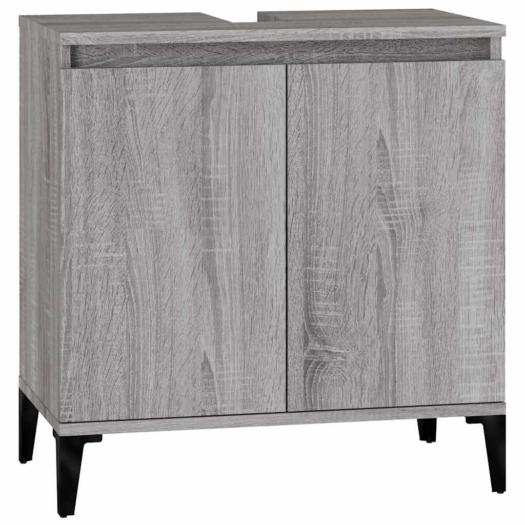 Ormarić za umivaonik boja hrasta sonome 58x33x60 cm drveni