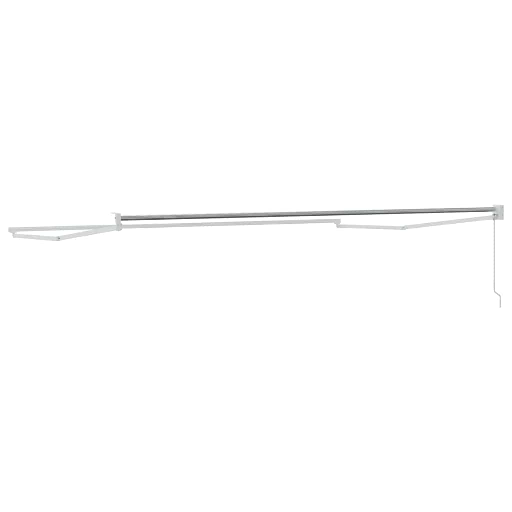 Sklopiva konstrukcija tende Bijeli 450 × 300 cm Aluminij