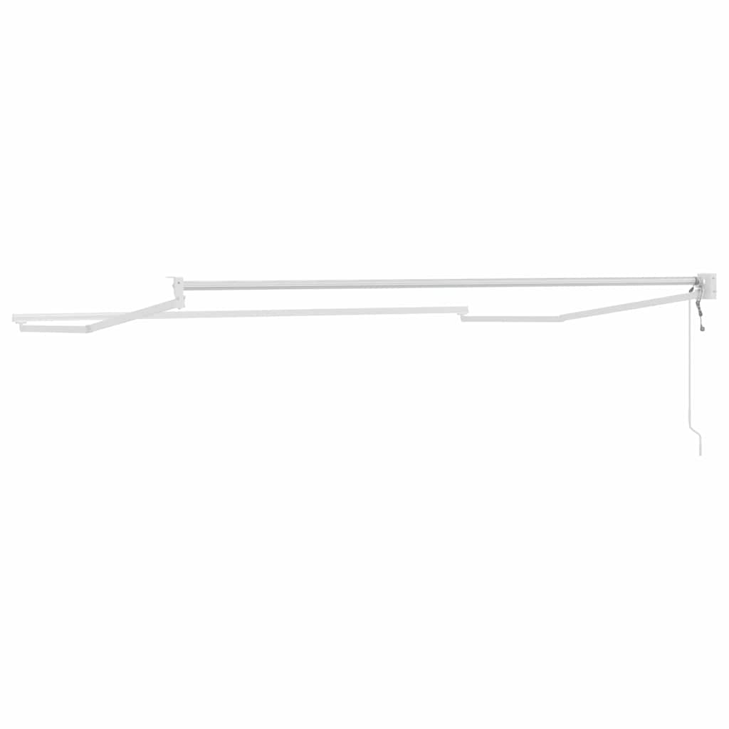 Sklopiva konstrukcija tende Bijeli 300 x 250 cm Aluminij