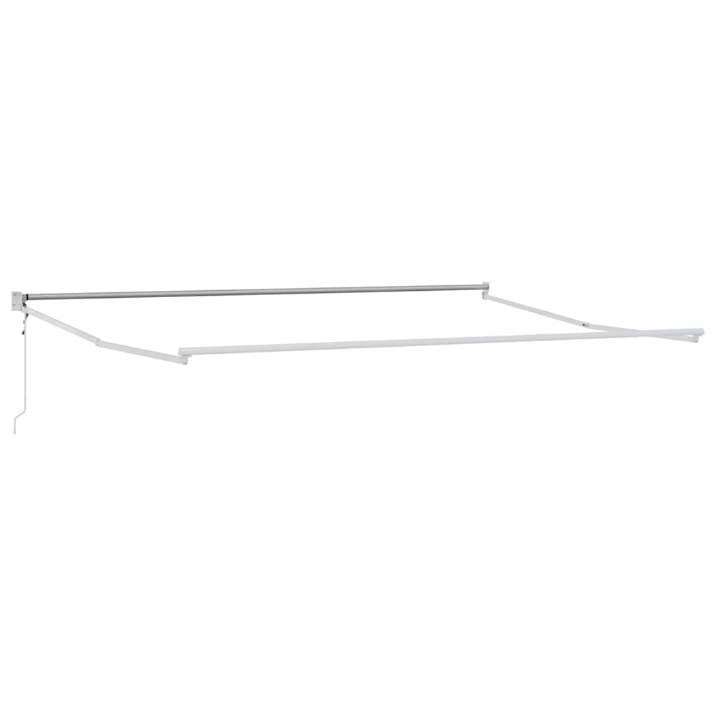 Sklopiva konstrukcija tende Bijeli 450 × 300 cm Aluminij