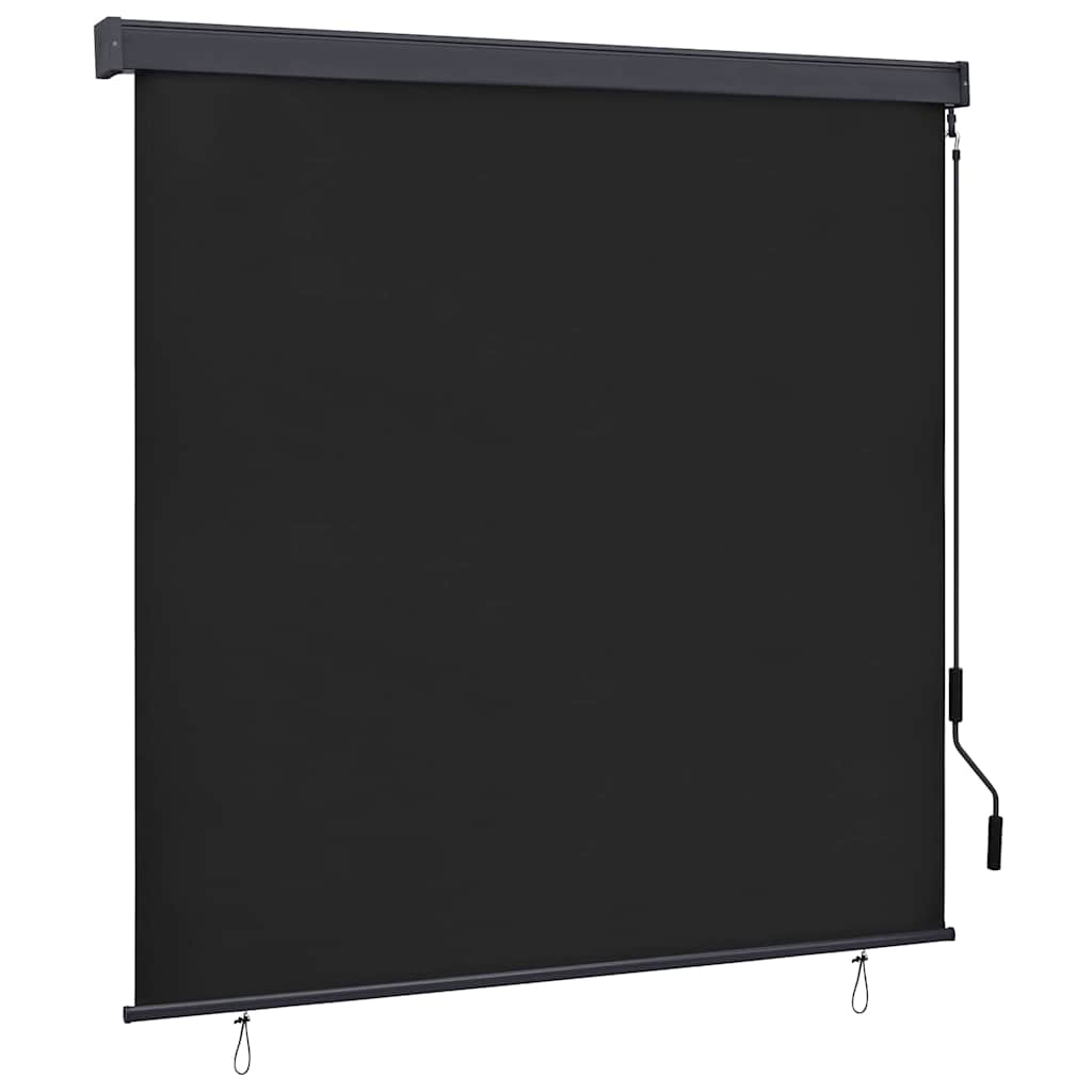 Rolo zavjesa Antracit 180 x 250 cm Tkanina i aluminij