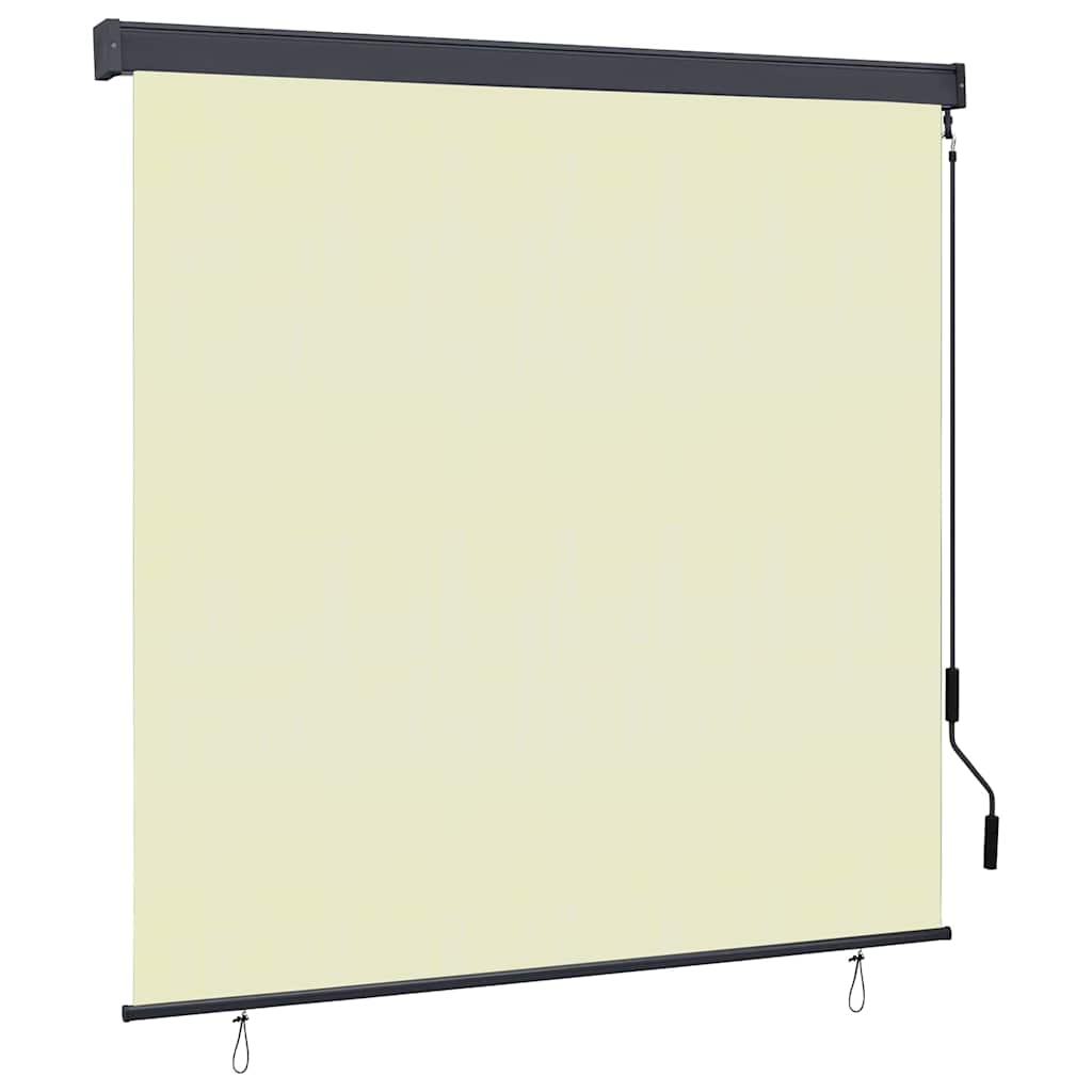 Rolo zavjesa Krem 180 x 250 cm Tkanina i aluminij