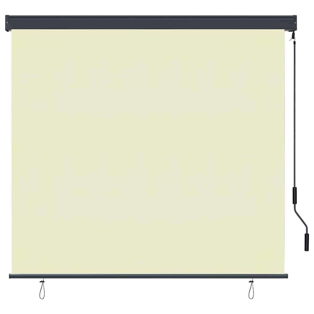 Rolo zavjesa Krem 180 x 250 cm Tkanina i aluminij