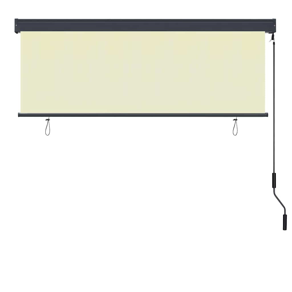 Rolo zavjesa Krem 180 x 250 cm Tkanina i aluminij