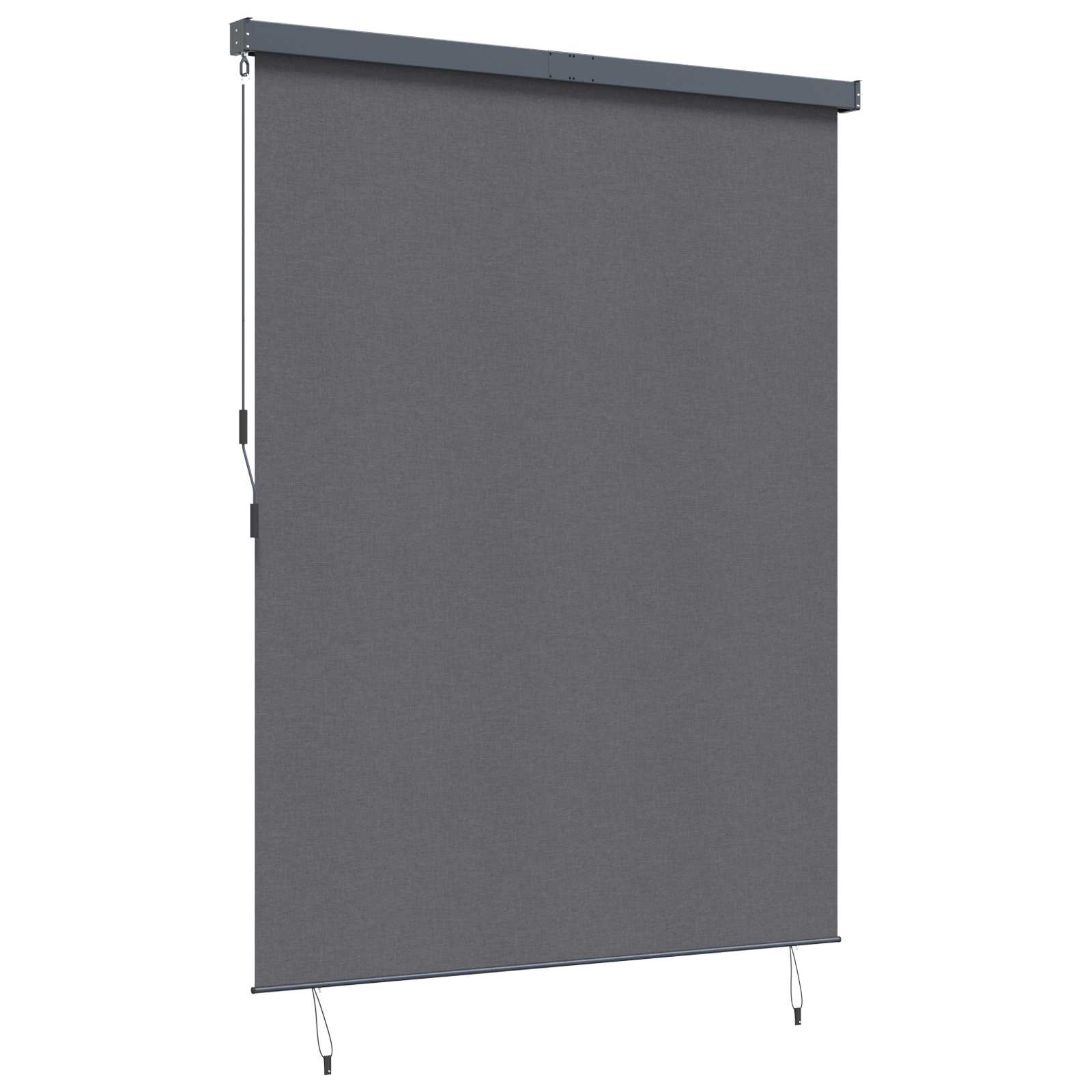 Rolo zavjesa Antracit 220 x 250 cm Tkanina i aluminij