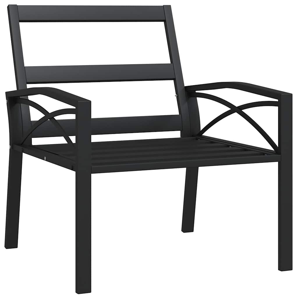 Vrtne stolice sa sivim jastucima 2 kom 68 x 76 x 79 cm čelične