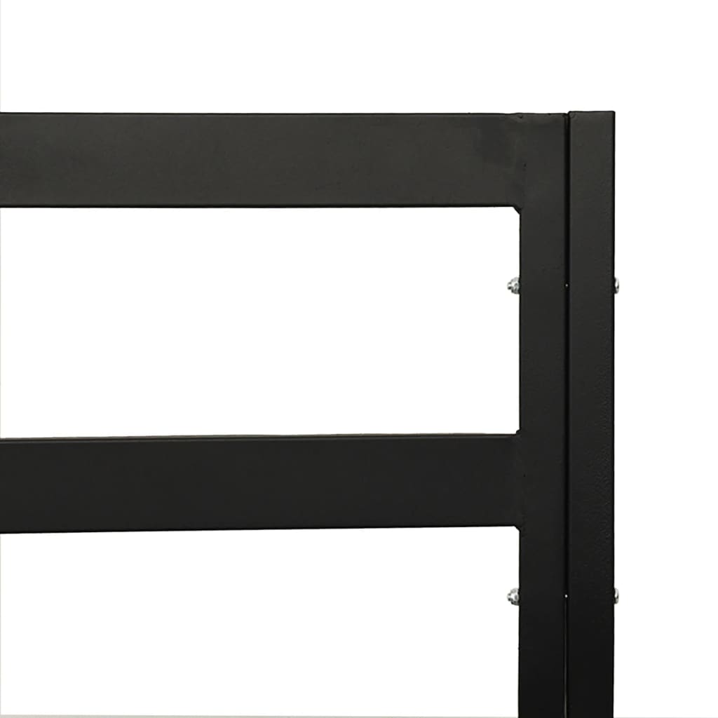 Vrtna stolica sa sivim jastucima 76 x 76 x 79 cm čelična