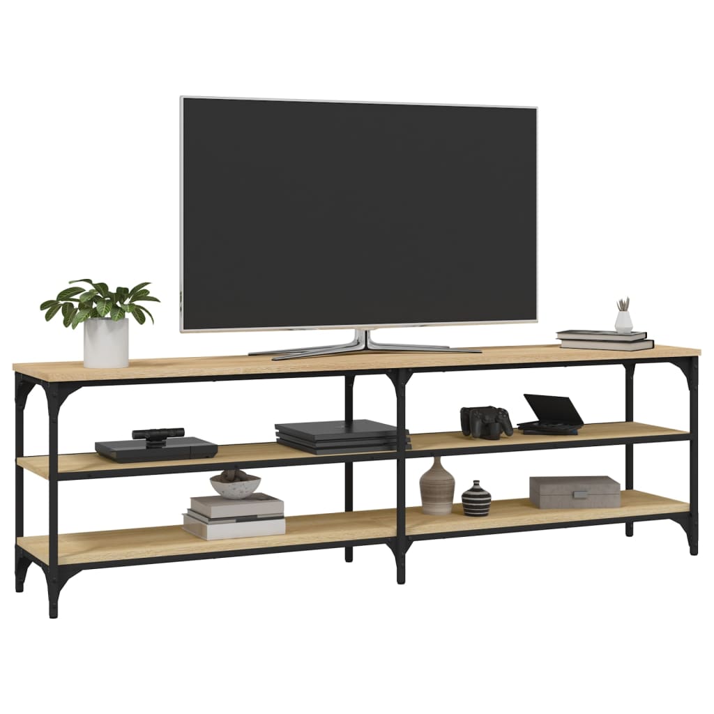 TV ormarić boja hrasta 160x30x50 cm od konstruiranog drva