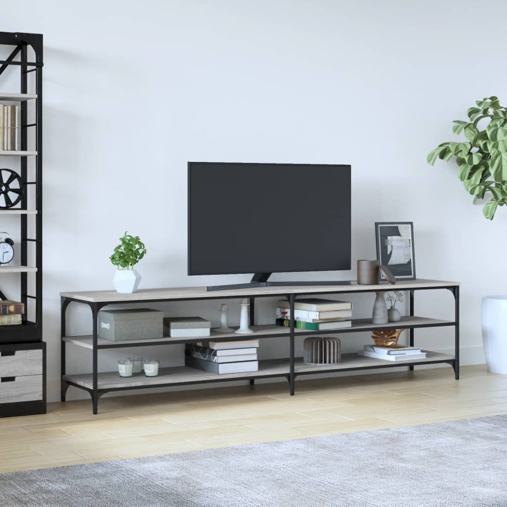 TV ormarić boja hrasta sonome 200x30x50 cm konstruirano drvo