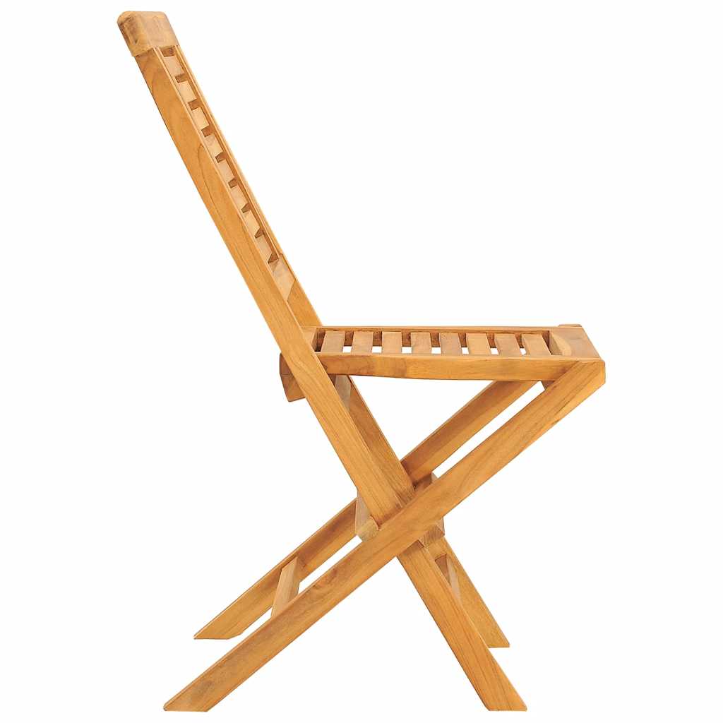Sklopive vrtne stolice 4 kom 47x63x90 cm od masivne tikovine