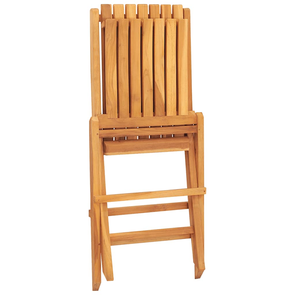 Sklopive vrtne stolice 4 kom 47x47x89 cm od masivne tikovine