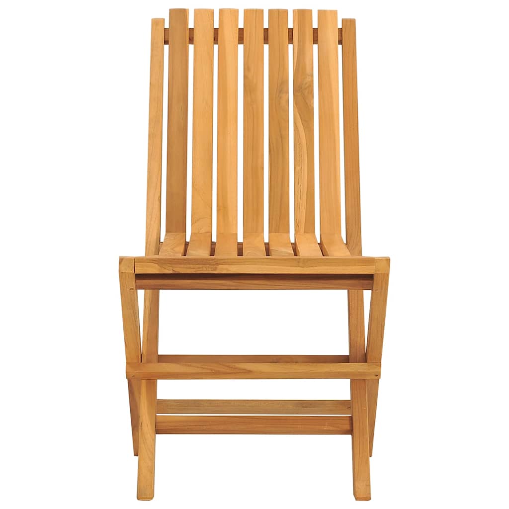 Sklopive vrtne stolice 6 kom 47x47x89 cm od masivne tikovine
