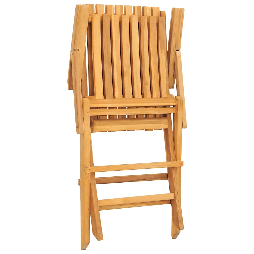 Sklopive vrtne stolice 8 kom 61x67x90 cm od masivne tikovine