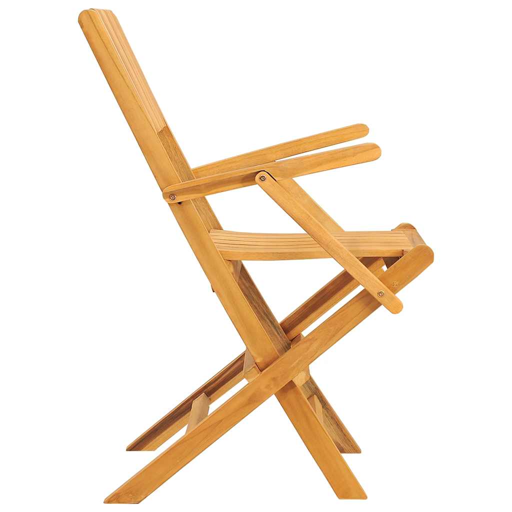 Sklopive vrtne stolice 4 kom 55x61x90 cm od masivne tikovine