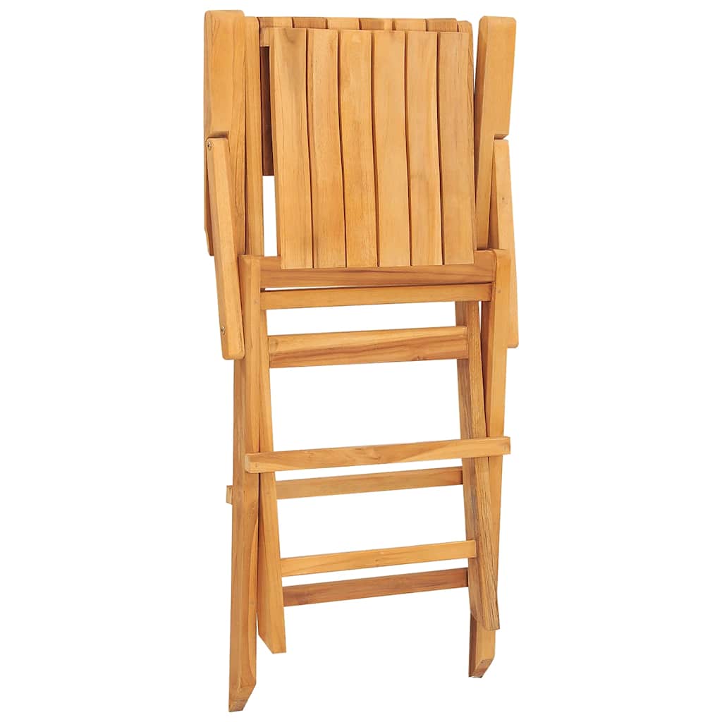 Sklopive vrtne stolice 6 kom 55x61x90 cm od masivne tikovine