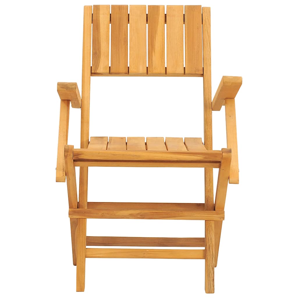 Sklopive vrtne stolice 8 kom 55x62x90 cm od masivne tikovine