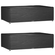 Navlake za vrtni namještaj 2 kom 227 x 152 x 65 cm pravokutne