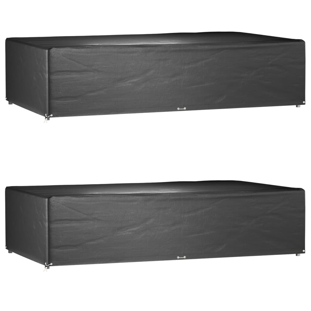Navlake za vrtni namještaj 2 kom 315 x 180 x 75 cm pravokutne