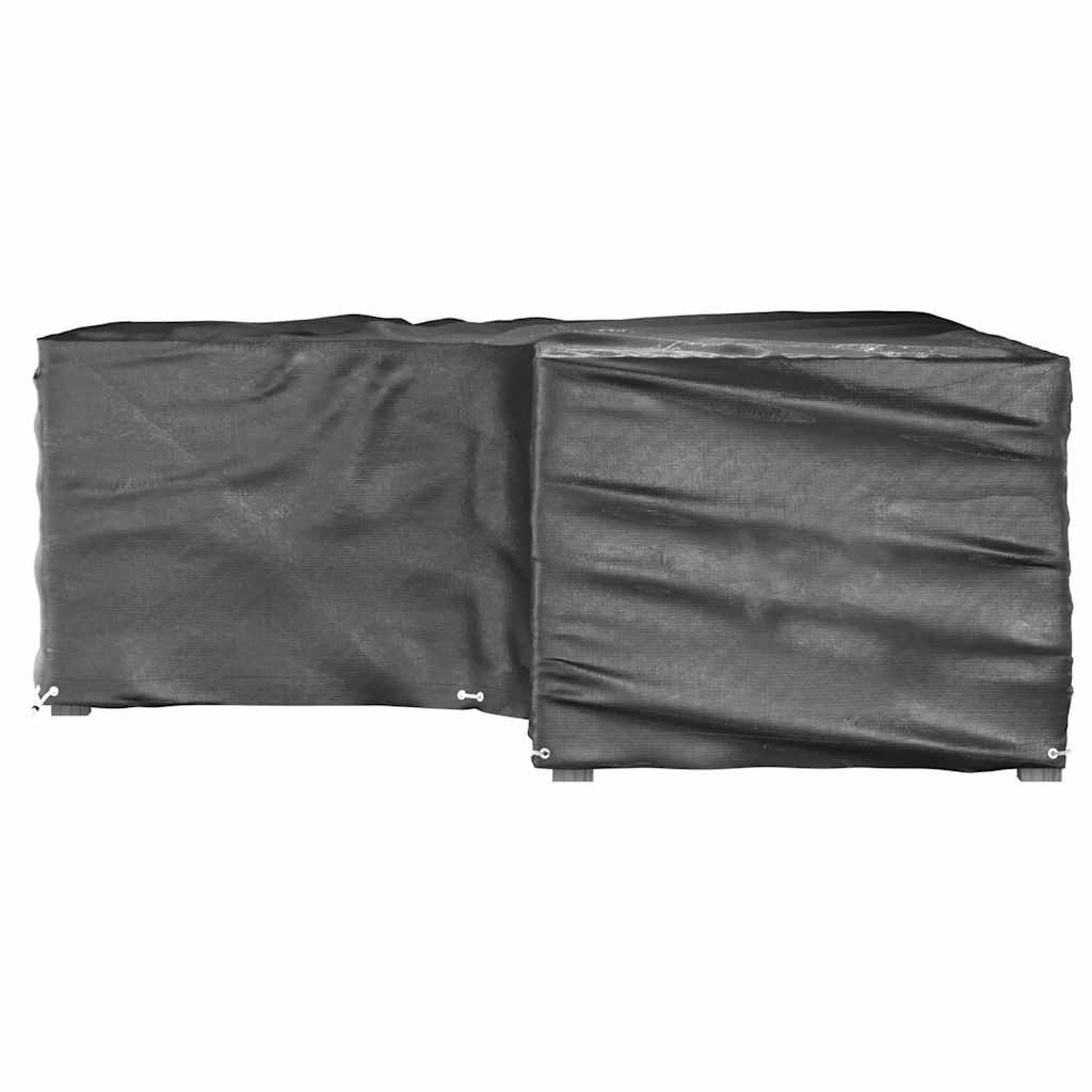 Navlake za kutnu vrtnu garnituru 2 kom s 16 ušica 215x215x70 cm
