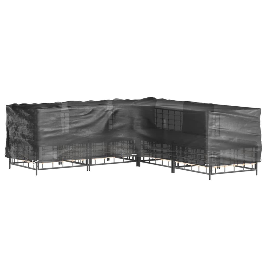 Navlake za kutnu vrtnu garnituru 2 kom sa 16 ušica 250x250x70cm