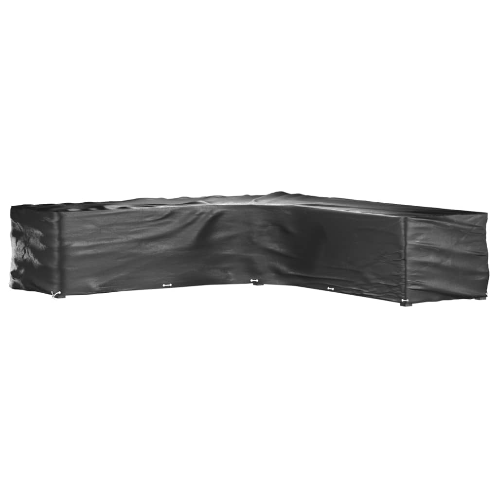 Navlake za kutnu vrtnu garnituru 2 kom s 20 ušica 300x300x70 cm