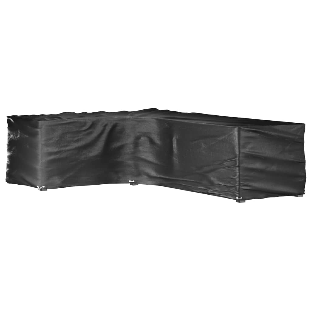 Navlake za kutnu vrtnu garnituru 2 kom s 16 ušica 210x260x80 cm