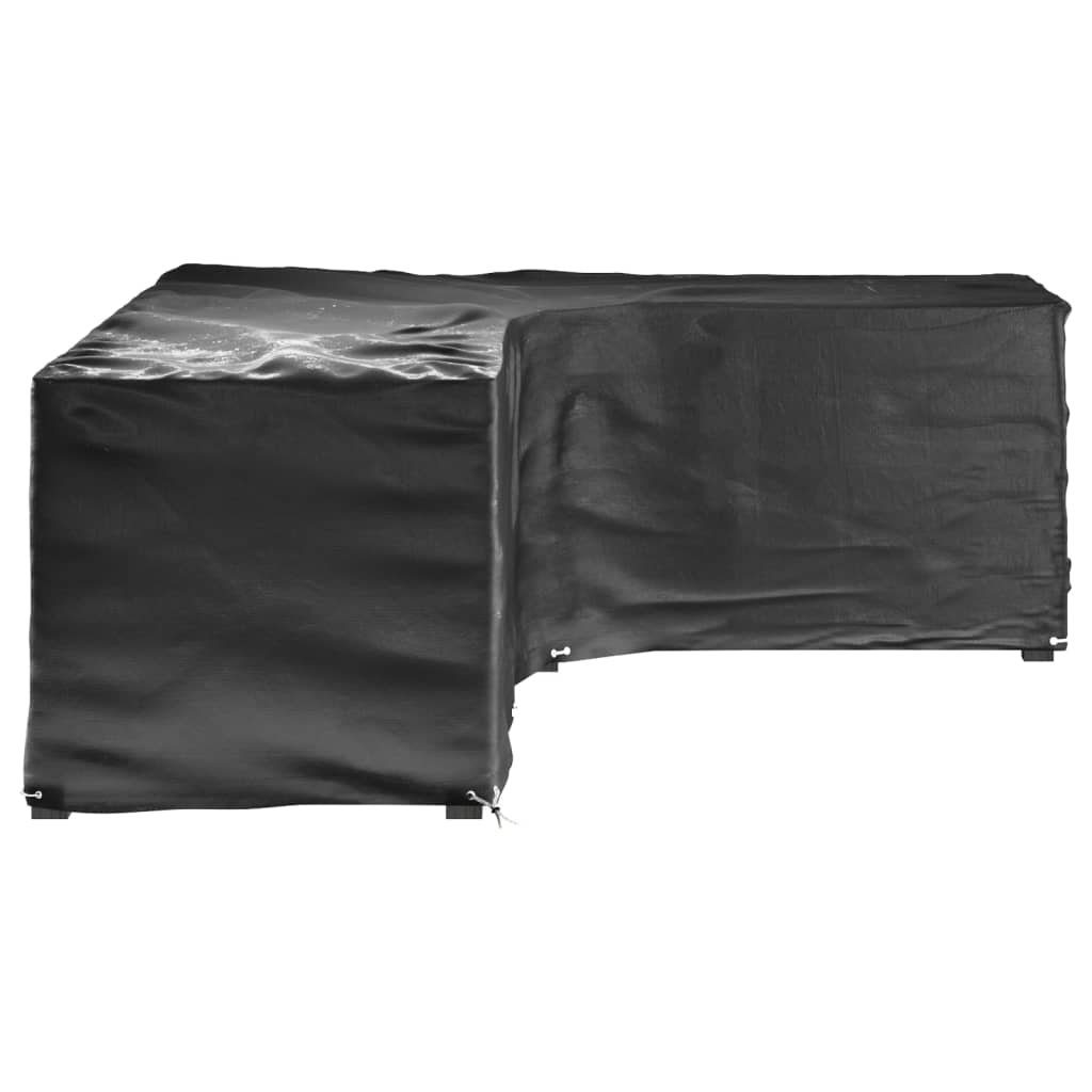 Navlake za kutnu vrtnu garnituru 2 kom s 16 ušica 260x210x80 cm