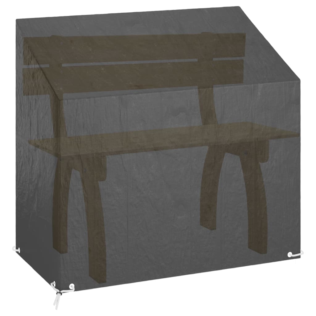 Navlake za vrtnu klupu s 8 ušica 2 kom 130 x 70 x 70/88 cm PE