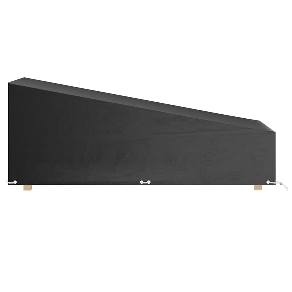 Navlake za ležaljku 2 kom s 12 ušica 200x65x35/60 cm polietilen