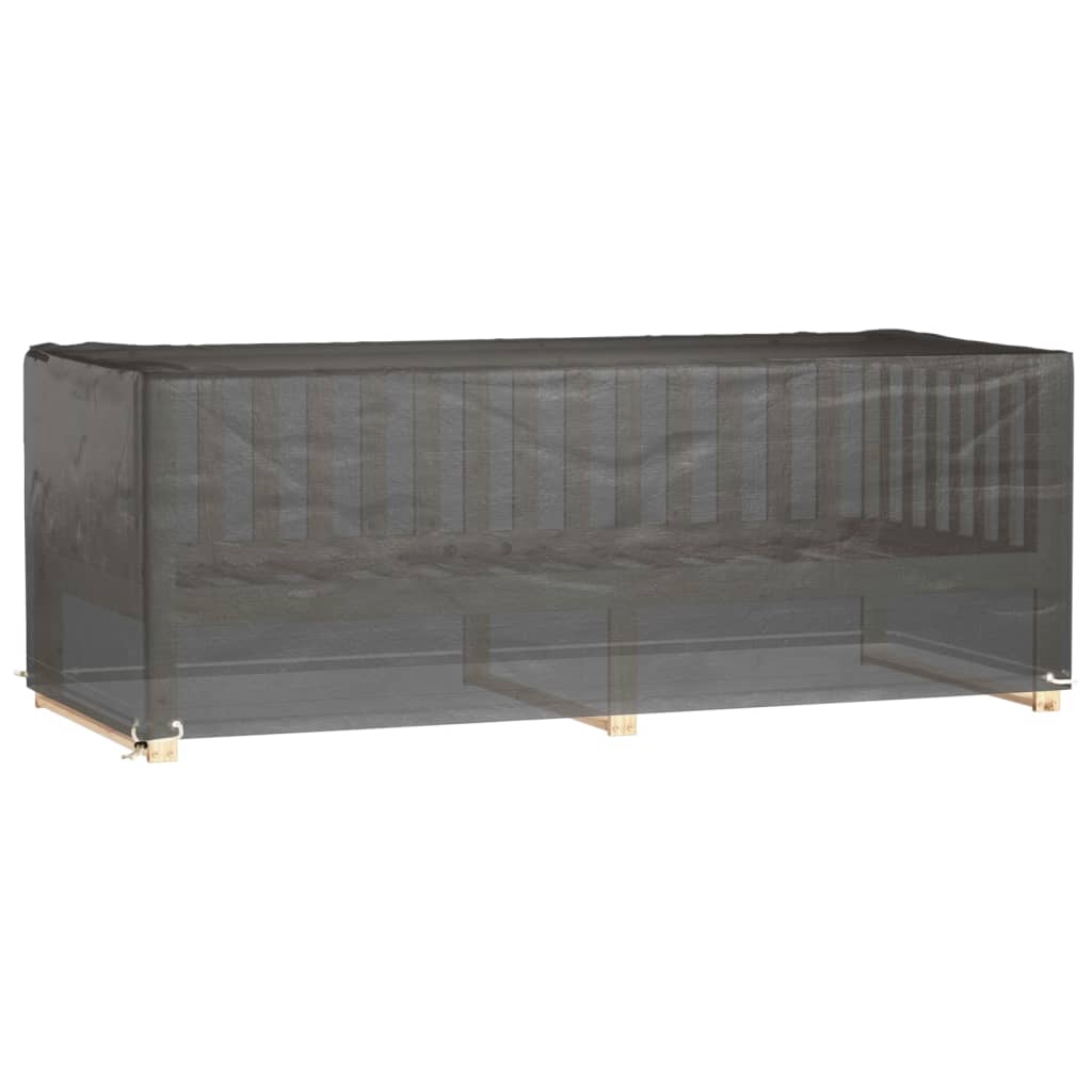 Navlaka za vrtni namještaj s 8 ušica 192x82x65 cm pravokutna