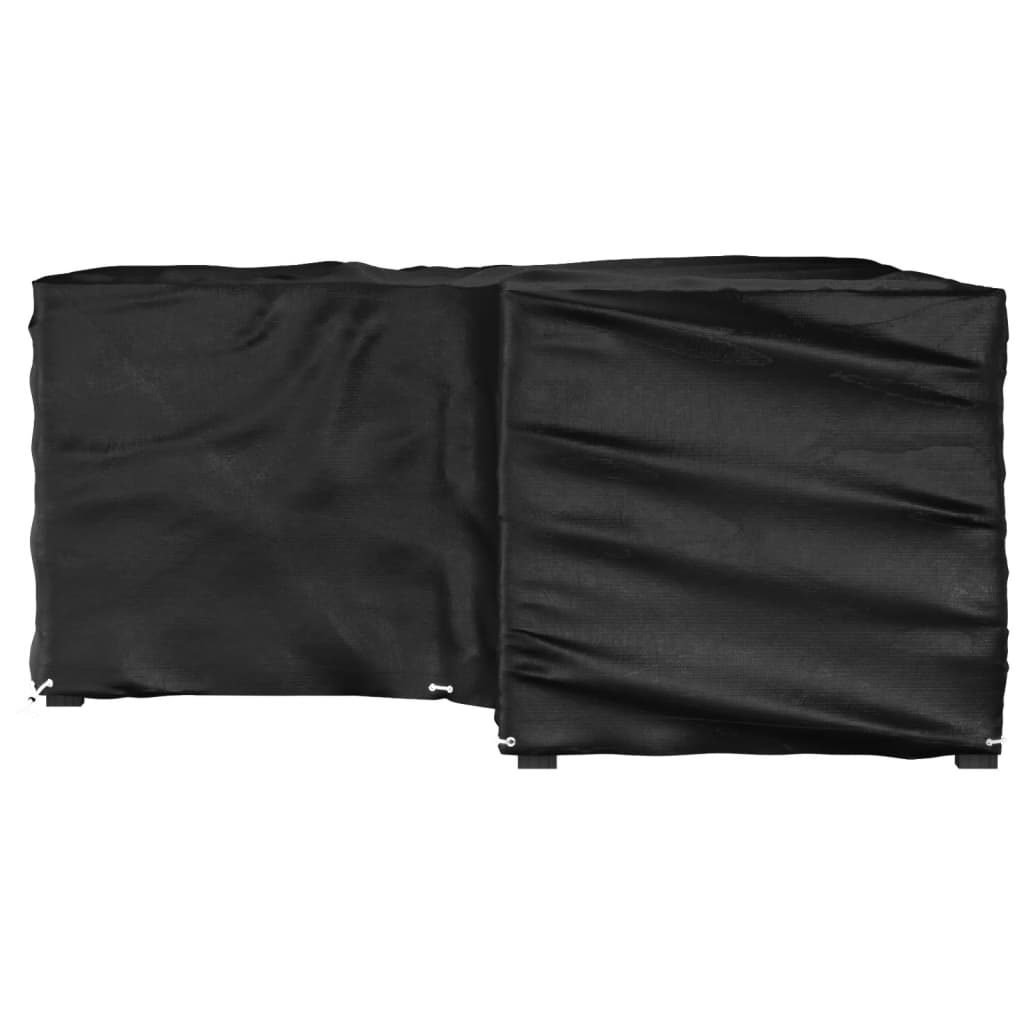 Navlaka za kutnu vrtnu garnituru sa 16 ušica 215x215x90 cm