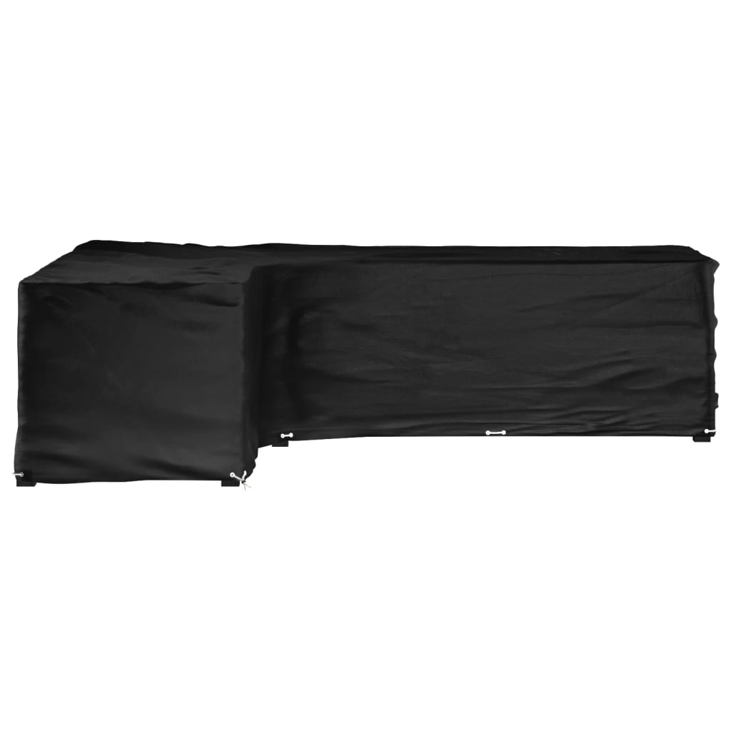 Navlaka za kutnu vrtnu garnituru sa 18 ušica 220x285x80 cm
