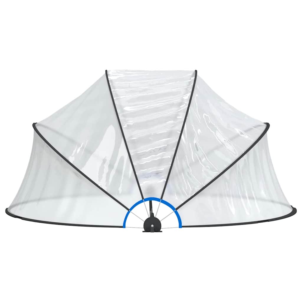 Okrugla bazenska kupola 315 x 158 cm PVC