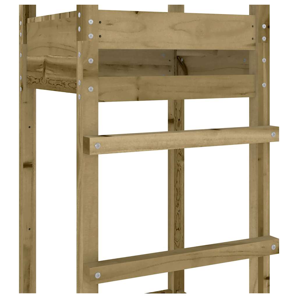 Toranj za igru 52,5x46,5x206,5 cm od impregnirane borovine