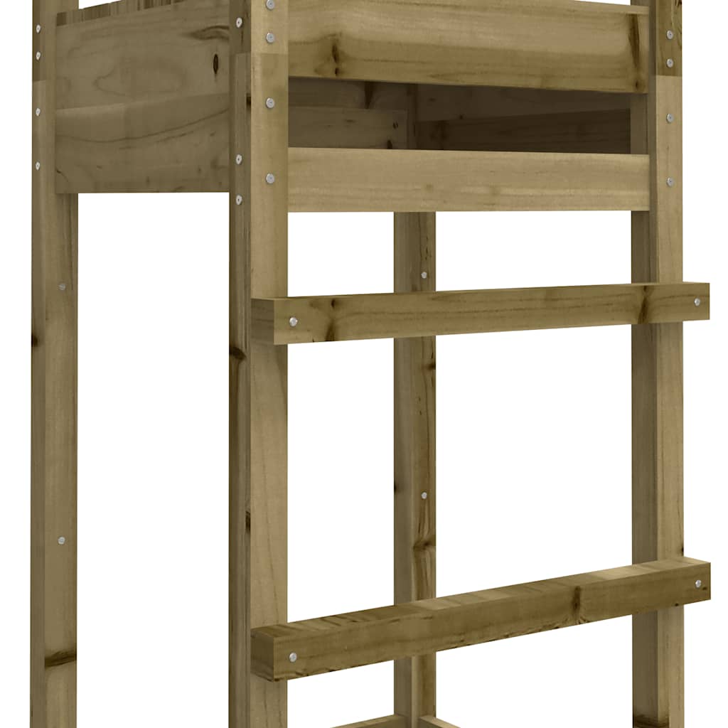 Toranj za igru 53 x 46,5 x 169 cm od impregnirane borovine