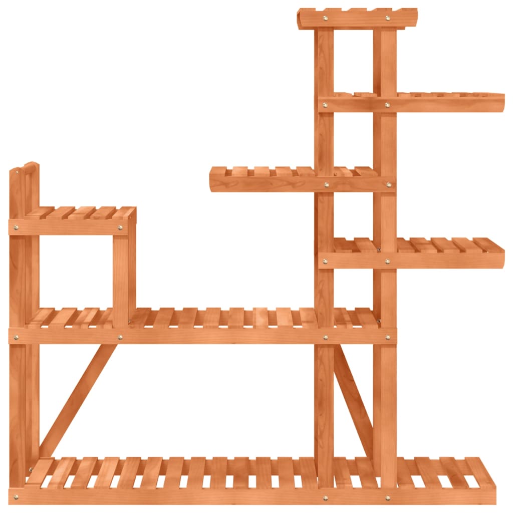 Stalak za cvijeće 110 x 25 x 111 cm od masivne jelovine