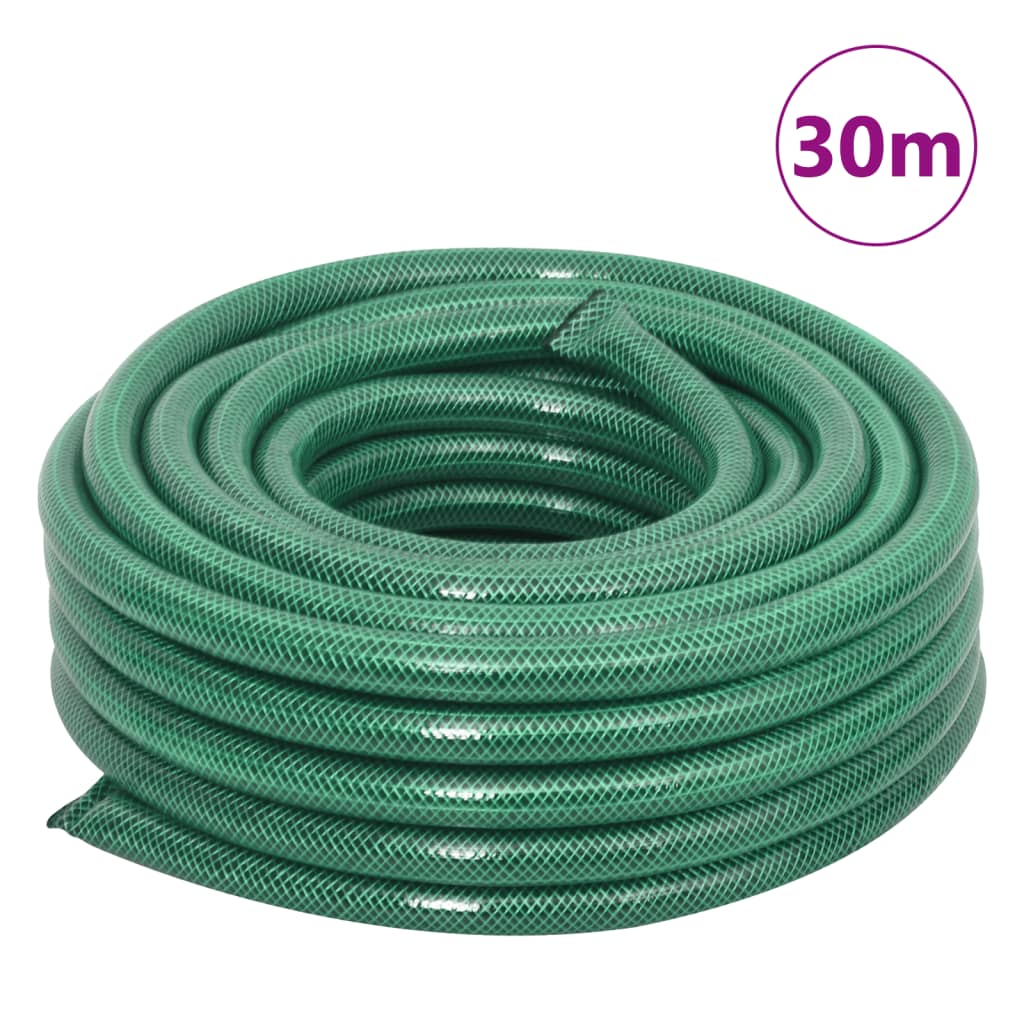 Vrtno crijevo zeleno 0,75 " 30 m PVC