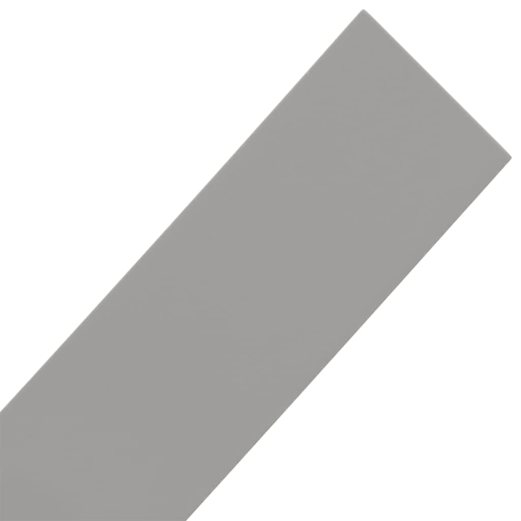 Vrtne ivice 2 kom sive 10 m 10 cm od polietilena