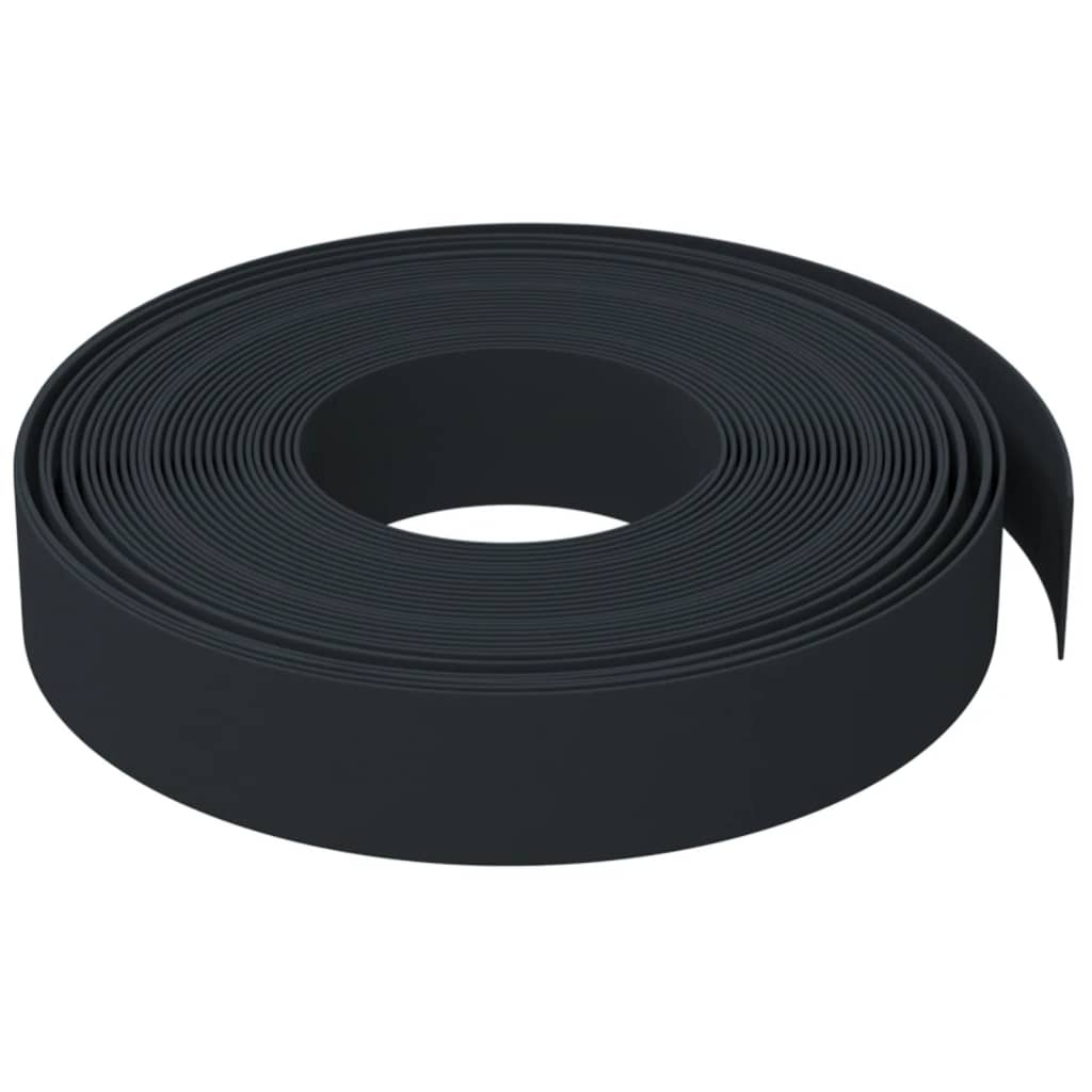 Vrtne ivice 3 kom crne 10 m 10 cm od polietilena