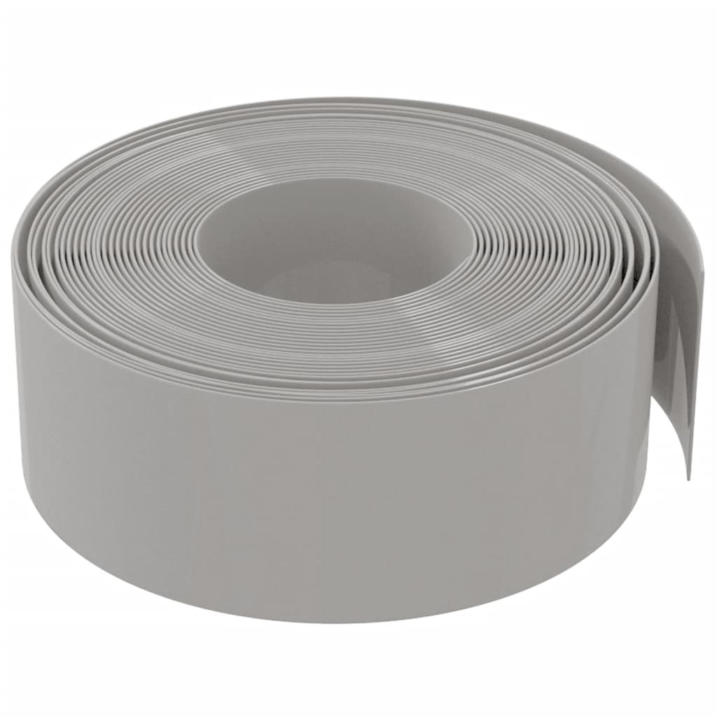 Vrtne ivice 2 kom sive 10 m 20 cm od polietilena