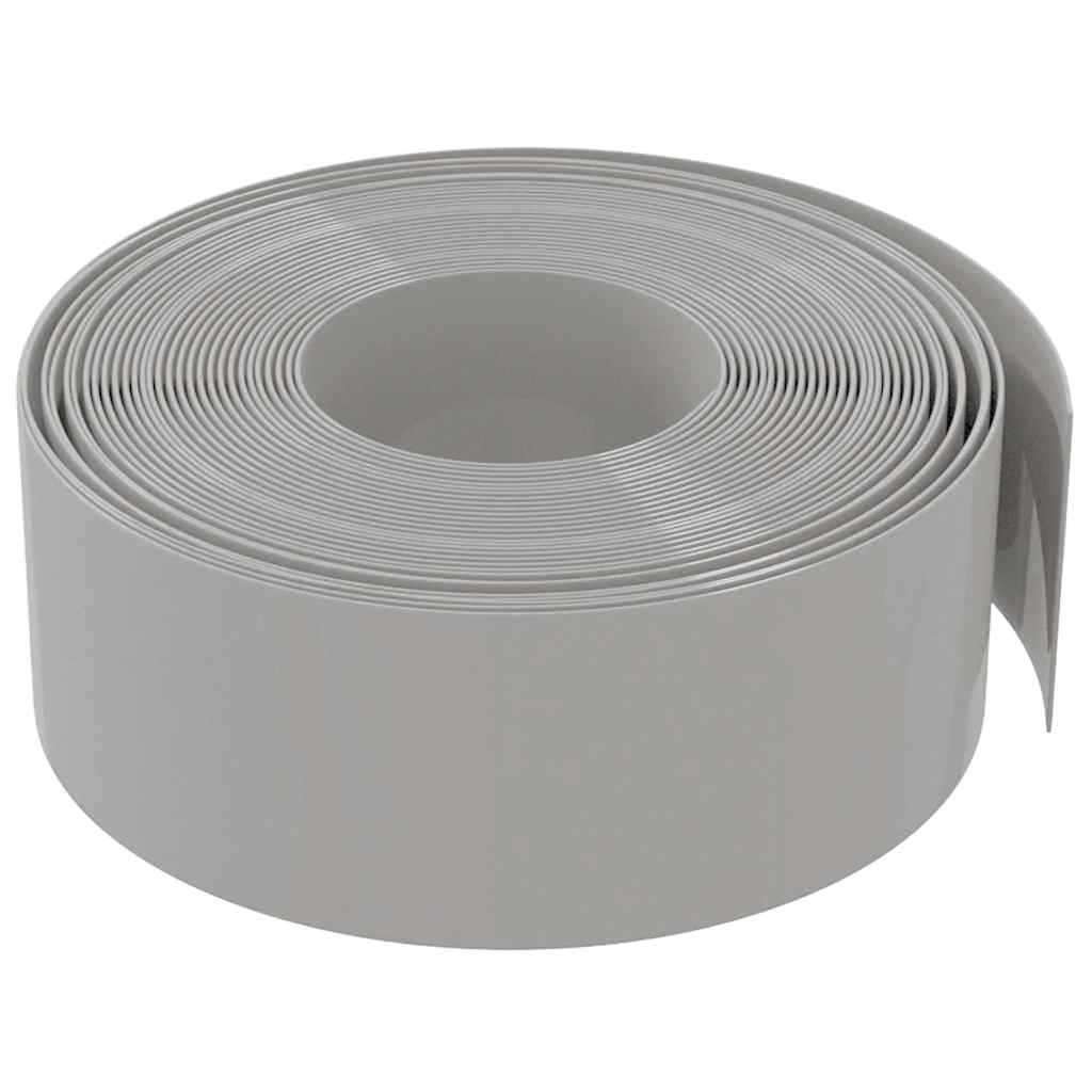 Vrtne ivice 5 kom sive 10 m 20 cm od polietilena