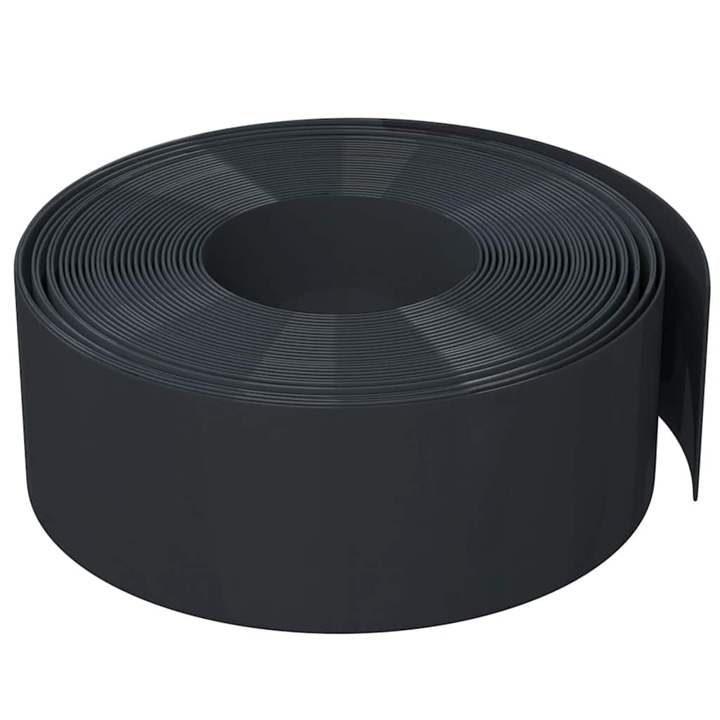 Vrtne ivice 2 kom crne 10 m 20 cm od polietilena