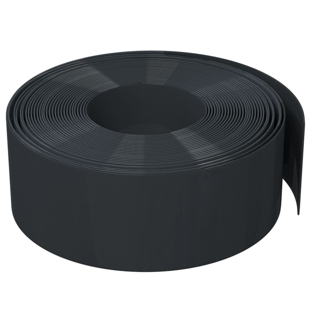 Vrtne ivice 3 kom crne 10 m 20 cm od polietilena