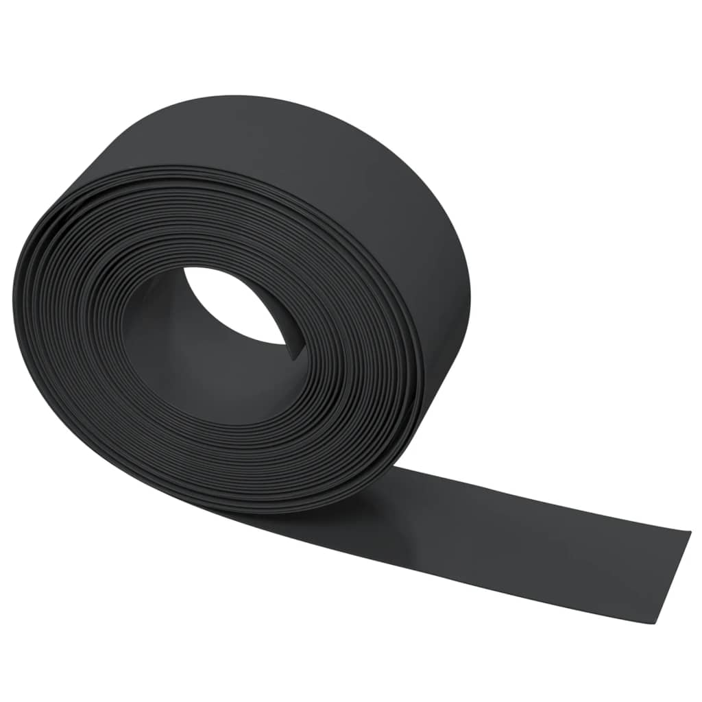 Vrtne ivice 5 kom crne 10 m 20 cm od polietilena