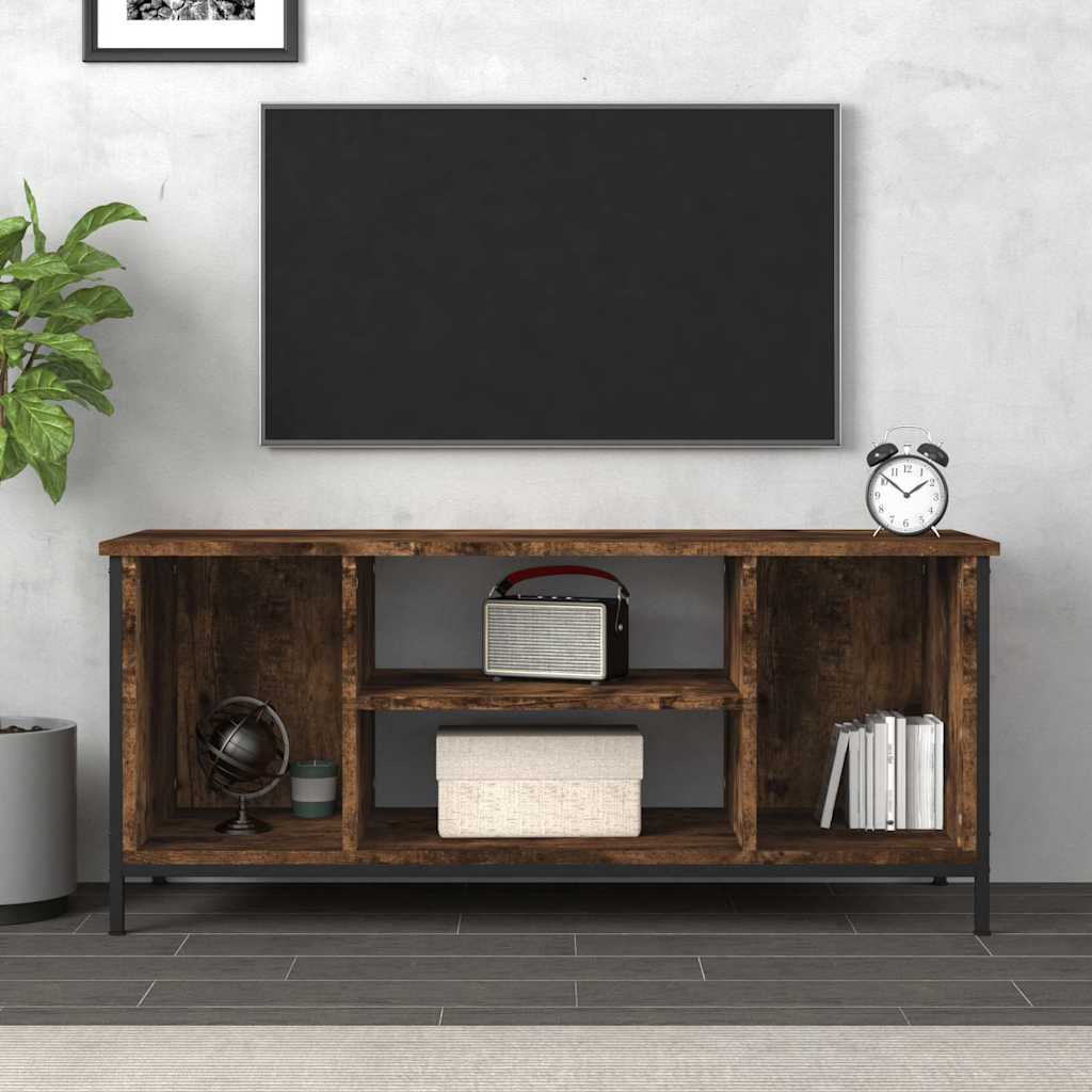 TV ormarić boja dimljenog hrasta 102x35x45 cm konstruirano drvo