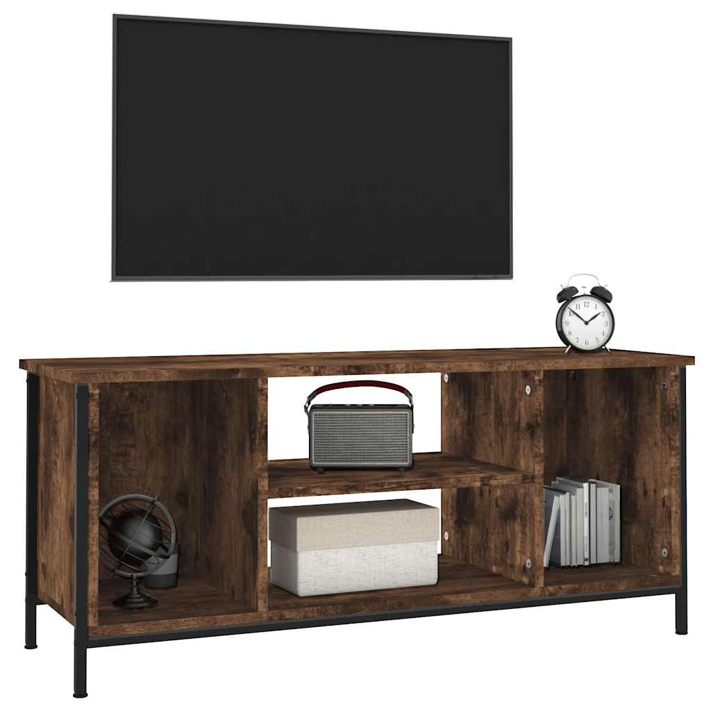TV ormarić boja dimljenog hrasta 102x35x45 cm konstruirano drvo