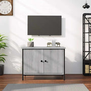 TV ormarić s vratima boja hrasta 60x35x45 cm konstruirano drvo